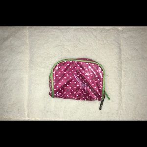 Rue21 Polka Dot Jewelry/ Makeup Bag